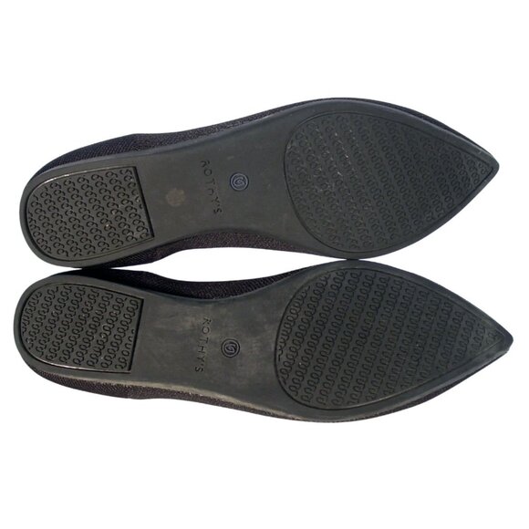 ROTHY'S The Point $145 Ballet Flats + Extra Insoles Sz 9.5 - Picture 7 of 8